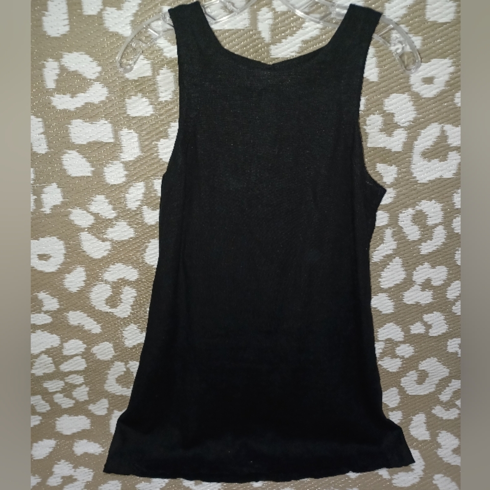 Classic Black Women's Sleeveless Tank Dress